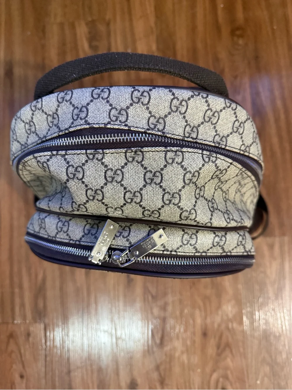 Vintage Gucci Ophidia Backpack featuring the classic GG Supreme canvas Used